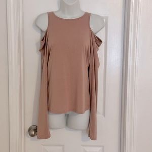 Harlowe & Graham Cold Shoulder Top